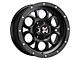 DX4 Wheels TUFF Flat Black 5-Lug Wheel; 17x8.5; -6mm Offset (94-01 RAM 1500)