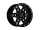 DX4 Wheels TERRAIN Flat Black 6-Lug Wheel; 17x8.5; -6mm Offset (23-24 Canyon)