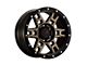 DX4 Wheels TERRAIN Matte Bronze with Black Ring 6-Lug Wheel; 17x8.5; -6mm Offset (23-25 Canyon)