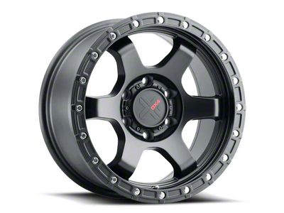 DX4 Wheels NITRO Flat Black 6-Lug Wheel; 17x8.5; -18mm Offset (23-25 Colorado)