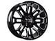 DX4 Wheels BOOST Gloss Black Milled 5-Lug Wheel; 20x9; 10mm Offset (05-11 Dakota)