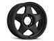 DX4 Wheels Rover Flat Black 5-Lug Wheel; 17x8.5; 0mm Offset (05-11 Dakota)