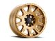 DX4 Wheels X-TRAIL Gold 5-Lug Wheel; 17x8; 38mm Offset (87-90 Dakota)