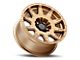 DX4 Wheels X-TRAIL Gold 5-Lug Wheel; 17x8; 38mm Offset (87-90 Dakota)