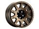 DX4 Wheels X-TRAIL Rally Bronze 5-Lug Wheel; 16x7; 15mm Offset (87-90 Dakota)