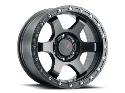 DX4 Wheels NITRO Flat Black 6-Lug Wheel; 17x8.5; 0mm Offset (21-24 F-150)