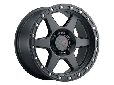 DX4 Wheels RECON Flat Black 5-Lug Wheel; 17x8.5; -6mm Offset (02-08 RAM 1500, Excluding Mega Cab)