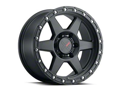 DX4 Wheels Recon Flat Black 5-Lug Wheel; 20x9; 10mm Offset (02-08 RAM 1500, Excluding Mega Cab)