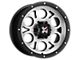DX4 Wheels TUFF Flat Black Machined 5-Lug Wheel; 17x8.5; -6mm Offset (02-08 RAM 1500, Excluding Mega Cab)