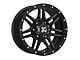 DX4 Wheels 7S Flat Black 8-Lug Wheel; 18x9; 18mm Offset (19-24 RAM 3500 SRW)