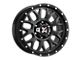 DX4 Wheels GEAR Flat Black 6-Lug Wheel; 17x8.5; -6mm Offset (19-23 Ranger)