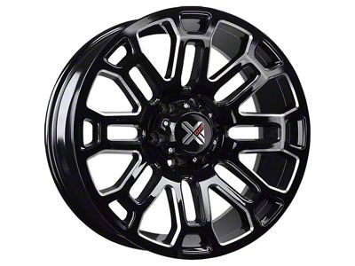 DX4 Wheels BOOST Flat Black 6-Lug Wheel; 20x9; 10mm Offset (19-25 Sierra 1500)