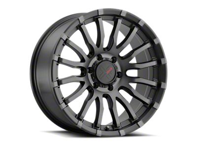 DX4 Wheels OCTANE Flat Black 8-Lug Wheel; 20x9; 12mm Offset (07-10 Sierra 2500 HD)