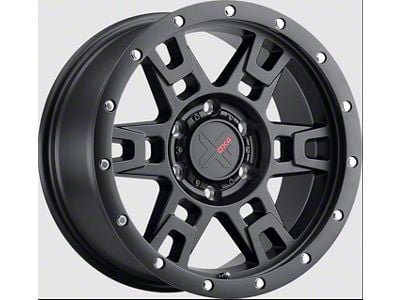 DX4 Wheels TERRAIN Flat Black 6-Lug Wheel; 18x9; 12mm Offset (21-24 Tahoe)
