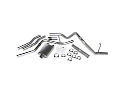 Dynomax Super Turbo Dual Exhaust System; Rear Exit (94-01 3.9L RAM 1500)