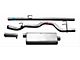 Dynomax Ultra Flo Welded Single Exhaust System with Polished Tip; Side Exit (06-08 4.7L RAM 1500)