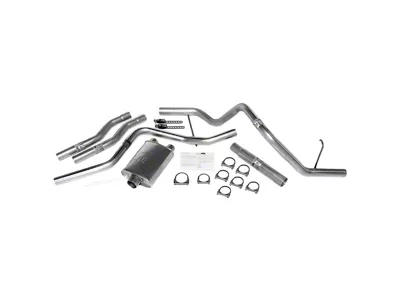 Dynomax Super Turbo Dual Exhaust System; Rear Exit (94-01 5.2L RAM 1500)