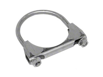 Dynomax Stainless Exhaust U-Clamp; 3-Inches (08-10 F-350 Super Duty)