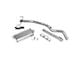 Dynomax Ultra Flo Welded Single Exhaust System with Polished Tip; Side Exit (02-05 3.7L RAM 1500)