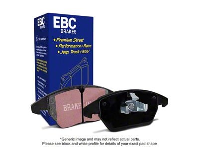 EBC Brakes Ultimax OEM Plus Organic Brake Pads; Front Pair (15-20 Canyon)