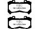 EBC Brakes Yellowstuff Racing Aramid Fiber Brake Pads; Front Pair (15-20 Canyon)