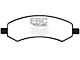 EBC Brakes Orangestuff Extra Duty Carbon Granular Brake Pads; Front Pair (05-11 Dakota)