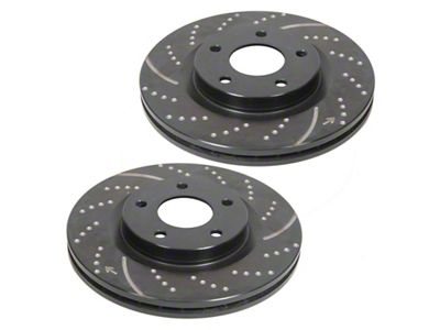 EBC Brakes GD Sport Slotted 7-Lug Rotors; Front Pair (04-08 2WD F-150)