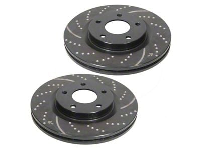 EBC Brakes GD Sport Slotted 8-Lug Rotors; Front Pair (Late 00-03 2WD F-150, Excluding Lightning)