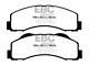 EBC Brakes Greenstuff 6000 Elite Truck and SUV Organic Brake Pads; Front Pair (10-20 F-150)