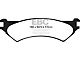 EBC Brakes Greenstuff 6000 Elite Truck and SUV Organic Brake Pads; Rear Pair (Late 00-03 2WD F-150 w/ 8-Lug)