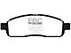 EBC Brakes Greenstuff 6000 Street Sport Organic Brake Pads; Front Pair (2009 F-150)