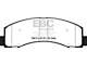 EBC Brakes Greenstuff 6000 Street Sport Organic Brake Pads; Front Pair (18-20 F-150, Excluding Raptor)