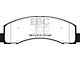 EBC Brakes Orangestuff Extra Duty Carbon Granular Brake Pads; Front Pair (18-20 F-150, Excluding Raptor)