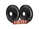 EBC Brakes Stage 8 Orangestuff 6-Lug Brake Rotor and Pad Kit; Rear (15-17 F-150 w/ Electric Parking Brake; 17-20 F-150 Raptor)