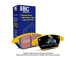 EBC Brakes Yellowstuff Racing Aramid Fiber Brake Pads; Rear Pair (12-14 F-150; 15-20 F-150 w/ Manual Parking Brake)