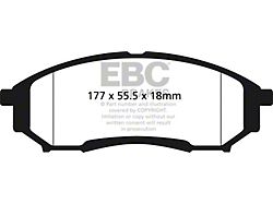 EBC Brakes Greenstuff 6000 Elite Truck and SUV Organic Brake Pads; Rear Pair (05-10 F-250 Super Duty)