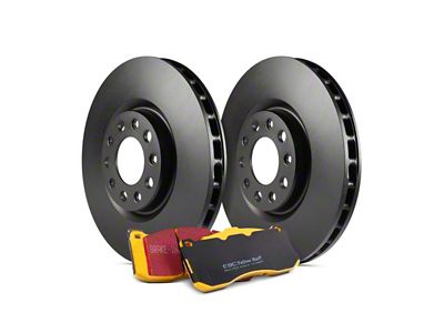 EBC Brakes Stage 13 Yellowstuff Brake Rotor and Pad Kit; Front (2012 4WD F-250 Super Duty)