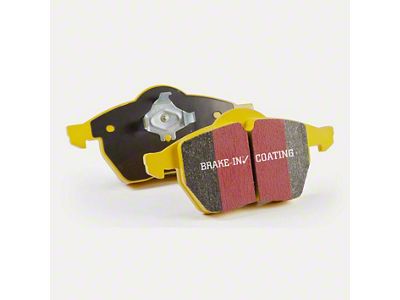 EBC Brakes Yellowstuff Racing Aramid Fiber Brake Pads; Front Pair (2012 F-250 Super Duty)