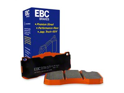 EBC Brakes Orangestuff Extra Duty Carbon Granular Brake Pads; Rear Pair (05-10 F-350 Super Duty)