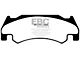 EBC Brakes Ultimax OEM Plus Organic Brake Pads; Front Pair (05-06 RAM 1500 SRT-10)