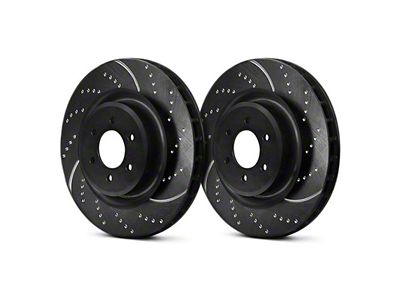 EBC Brakes GD Sport Slotted 6-Lug Rotors; Rear Pair (99-06 Sierra 1500 w/o Rear Drum Brakes)