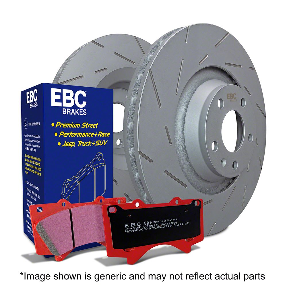 EBC Brakes Sierra 1500 Stage 15 Orangestuff 6-Lug Brake Rotor and Pad ...