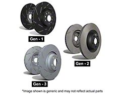 EBC Brakes USR Series Sport Slotted 6-Lug Rotors; Rear Pair (19-25 Sierra 1500)