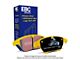 EBC Brakes Yellowstuff Racing Aramid Fiber Brake Pads; Rear Pair (07-13 Sierra 1500 w/ Rear Disc Brakes)