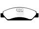 EBC Brakes Greenstuff 6000 Elite Truck and SUV Organic Brake Pads; Front Pair (2005 Silverado 1500 w/ Rear Drum Brakes; 2006 Silverado 1500)