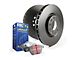 EBC Brakes Stage 1 Ultimax 6-Lug Brake Rotor and Pad Kit; Front (19-24 Silverado 1500)