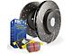 EBC Brakes Stage 5 Yellowstuff 6-Lug Brake Rotor and Pad Kit; Rear (14-18 Silverado 1500)