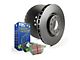 EBC Brakes Stage 14 Greenstuff 6000 6-Lug Brake Rotor and Pad Kit; Front (21-24 Tahoe, Excluding Police)