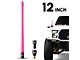 EcoAuto Flexible Replacement Antenna; 12-Inch; Pink (97-24 F-150)