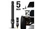 EcoAuto Flexible Replacement Antenna; 5-Inch; Black (97-24 F-150)